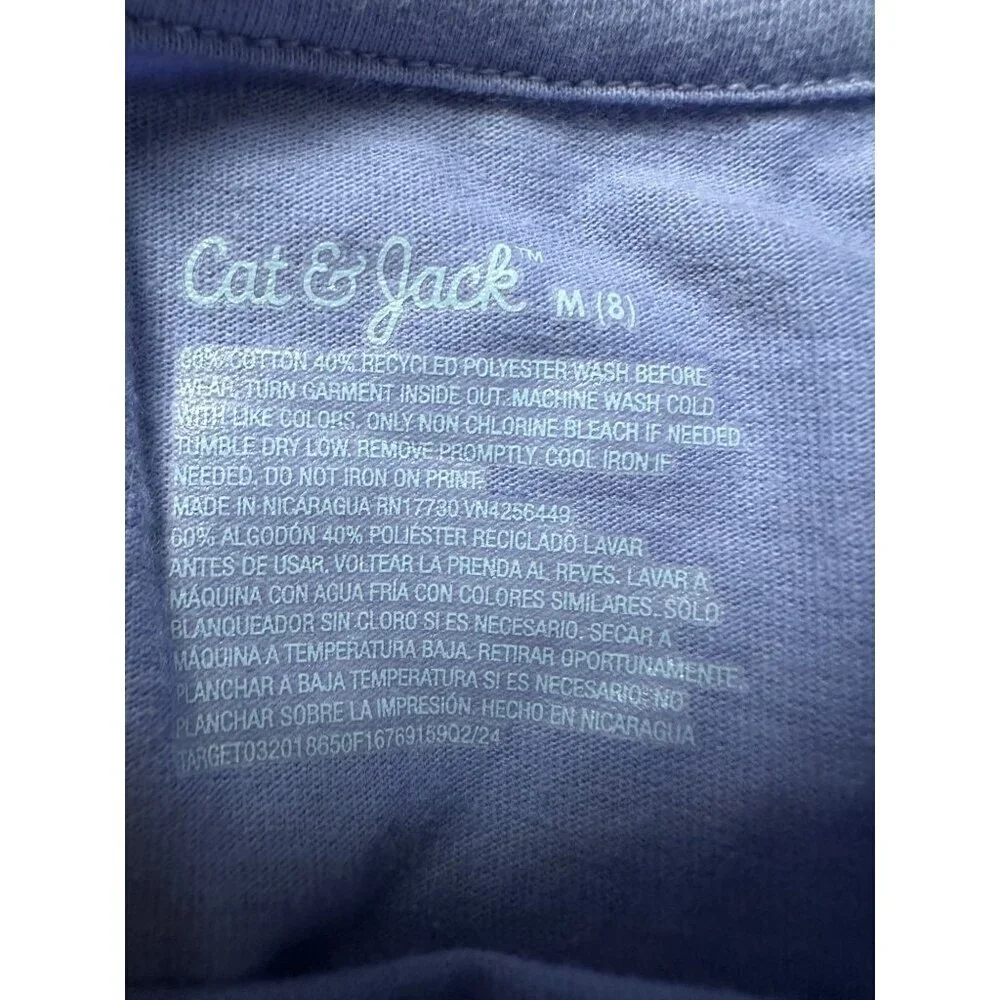 Cat & Jack Girls Graphic Long Sleeve and Leggings Set size M (8) NWT
